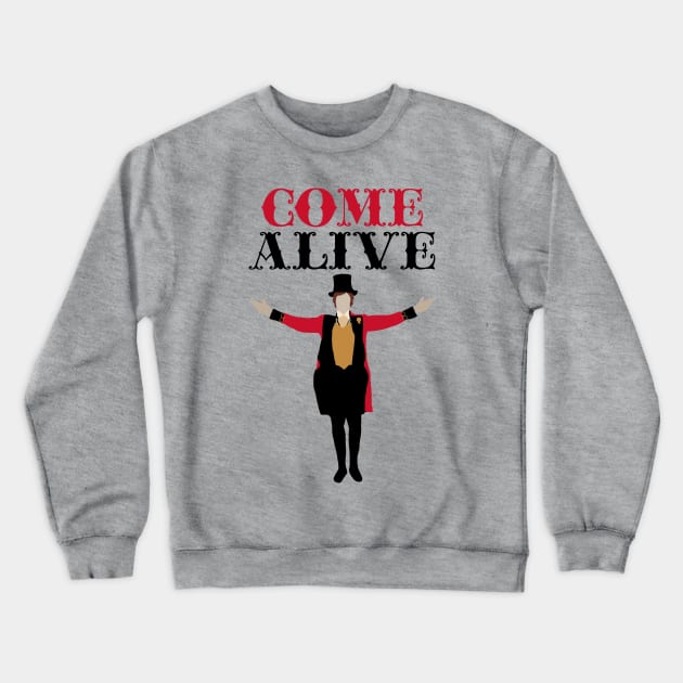 Come Alive Silhouette Crewneck Sweatshirt by jabberdashery